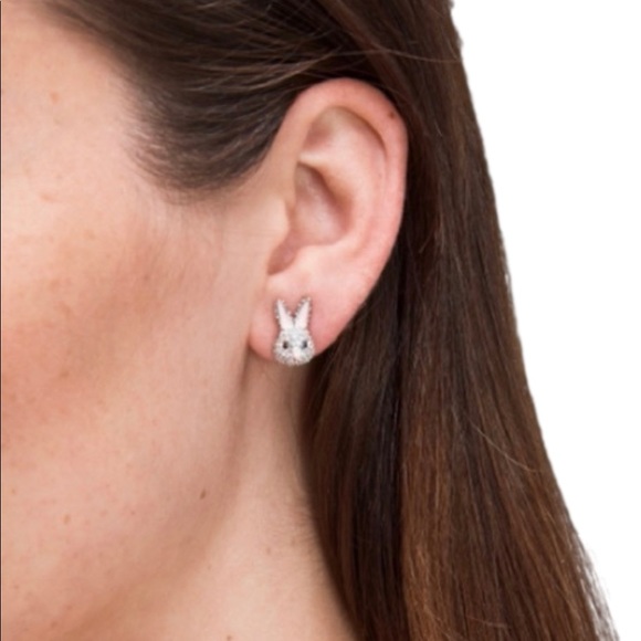 Kate Spade Make Magic Rabbit Earrings - Picture 3 of 3